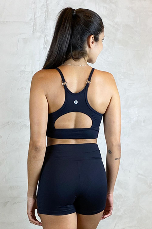 Lua Black Sports Bra